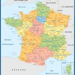 Carte France plastifiée Nouvelles Regions